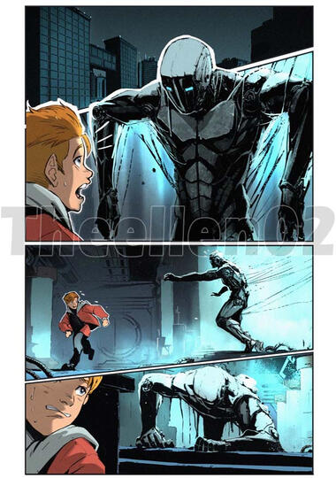 Inked Colour Comic 03
