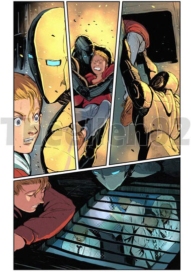 Inked Colour Comic 02