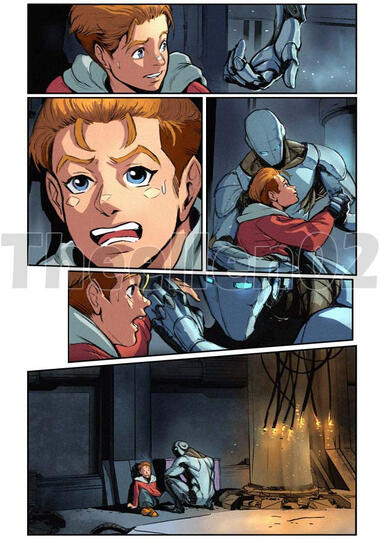 Inked Colour Comic 01